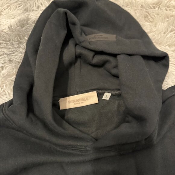 Fear of God Stretch Limo Essentials Logo Hoodie Mens Small Medium or Large - Picture 2 of 3